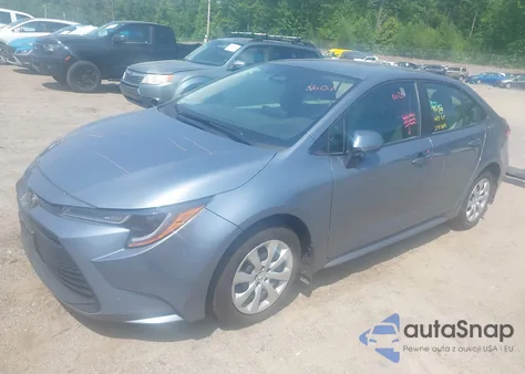 2025 Toyota Corolla Le from USA, damaged, VIN 5YFB4MDE7SP239970